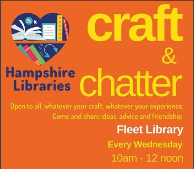 Craft and chatter poster fleet library
